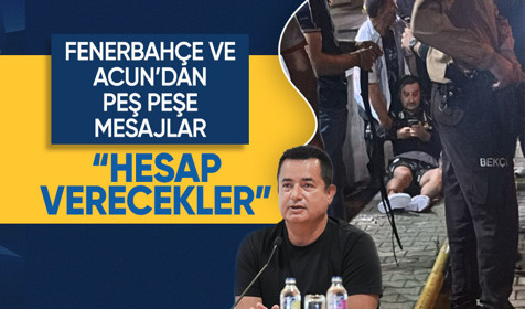 Fenerbahçe ve Acun Ilıcalı eski futbolcu Serhat Akın'a yapılan saldırıyı kınadı: Şiddetle kınıyorum