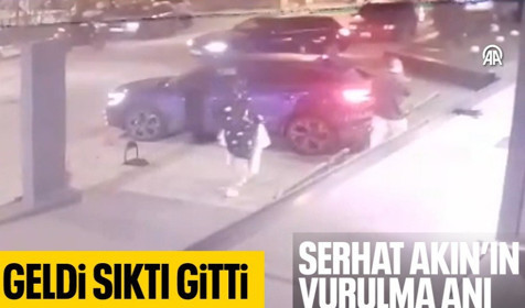 Serhat Akın'ın vurulma anı ortaya çıktı