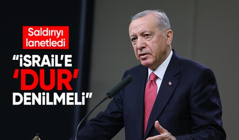Cumhurbaşkanı Erdoğan'dan gündeme ilişkin paylaşım: İsrail'e 'dur' denilmelidir!
