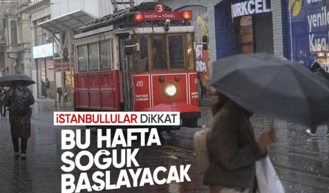 İstanbullular dikkat! Meteorolojiden sarı kodlu uyarı: Bu akşam başlayacak, yarın sabaha kadar sürecek