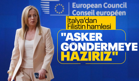 İtalya’dan dikkat çeken hamle! “Filistin’e asker gönderebiliriz”