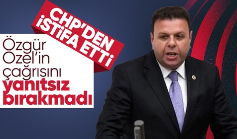 Özel'in çağrısı yanıt buldu! CHP Edirne Milletvekili Ediz Ün, partisinden istifa etti