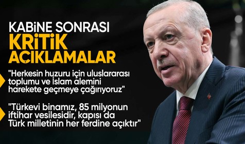 Cumhurbaşkanı Erdoğan'dan Türkevi mesajı: Küresel diplomasinin merkezi