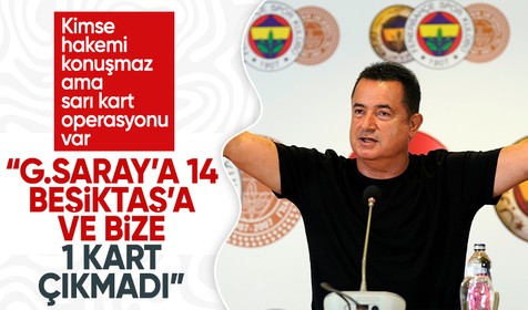 Fenerbahçe Asbaşkanı Acun Ilıcalı basın toplantısı düzenledi: 7 haftada 7 penaltımız verilmedi!