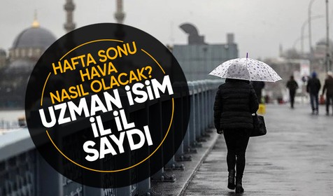 Hafta sonu hava nasıl olacak? Abdullah Macit'ten açıklama