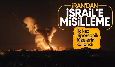 İran'dan İsrail'e misilleme! İlk kez hipersonik Fettah-1 füzelerini kullandı