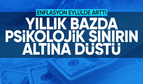 Eylül ayı enflasyon verileri belli oldu!