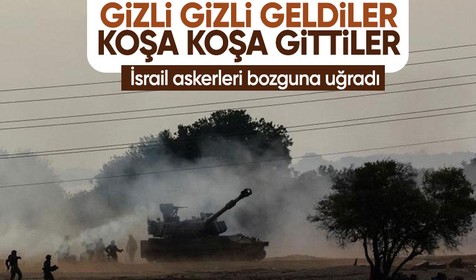 İsrail askerlerinin bozguna uğradığı görüntüler paylaşıldı: İsrail'e ait 3 tank imha edildi
