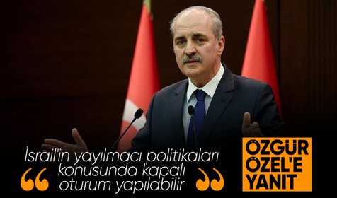 Meclis Başkanı Kurtulmuş'tan, CHP Genel Başkanı Özgür Özel'e yanıt