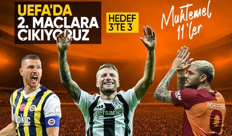 Avrupa Ligi'nde tüm temsilcilerimiz bugün ikinci hafta maçlarını oynayacak: Muhtemel 11'ler