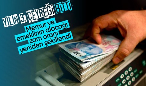 Yılın üçüncü çeyrek verileri geldi! İşte eylül enflasyonuna göre memur ve emeklilerin alacağı zam oranı