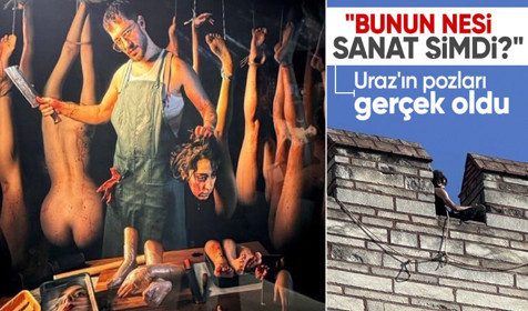 Uraz Kaygılaroğlu'nun sanat için verdiği pozlar gerçek oldu!