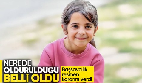 Narin soruşturmasında yeni gelişme! Nerede öldürüldüğü kesinleşti