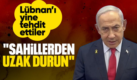 İsrail'den Lübnan'a bir tehdit daha: ‘Sahillerden uzak durun’