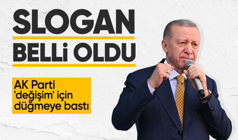 AK Parti'nin 8. Büyük Olağan Kongresi'nin sloganı belli oldu