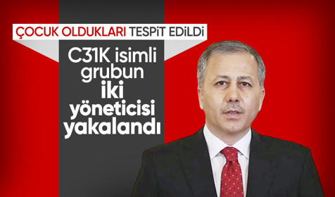 Bakan Yerlikaya duyurdu: C31K isimli grubun 2 yöneticisi yakalandı