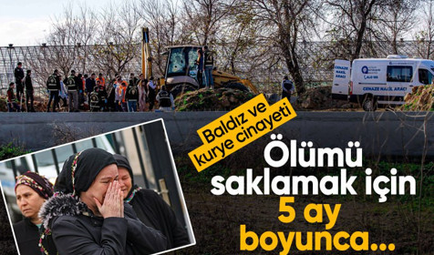 Baldız ve kurye cinayeti! Ölümü saklamak için 5 ay boyunca...