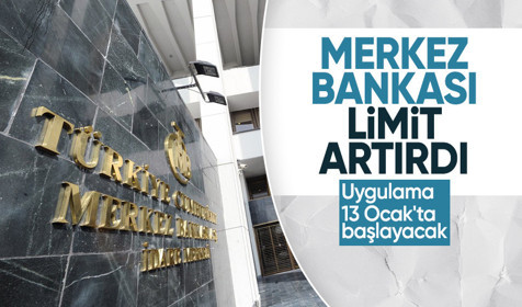 Merkez Bankası reeskont kredilerin limitini artırdı: 13 Ocak'ta başlayacak