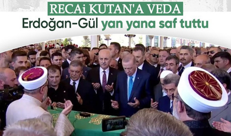 Saadet Partisi Kurucu Genel Başkanı Recai Kutan son yolculuğuna uğurlanıyor