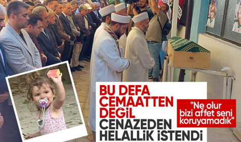Sıla bebeğin cenazesinde imam, cemaat yerine Sıla bebekten helallik istedi: Ne olur bizi affet, seni koruyamadık