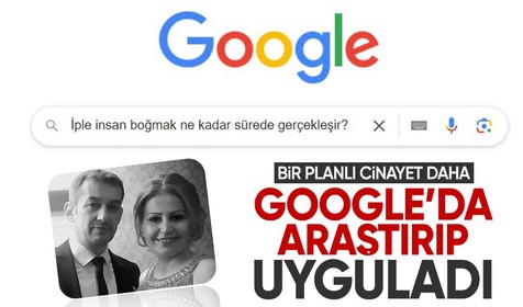 Önce merdaneyle vurdu sonra iple boğdu! İnternette son arattığı şey şoke etti