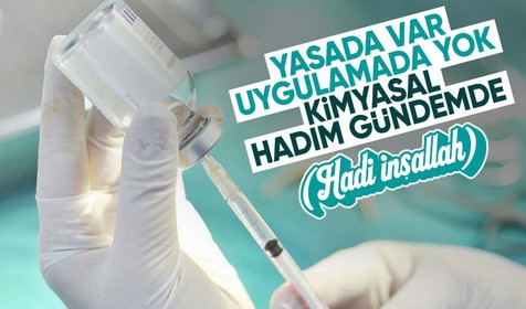Yasada var olan kimyasal hadım gündemde! Adalet Bakanı Tunç konuyla ilgili konuştu