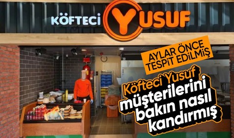 Domuz eti skandalıyla gündemden düşmeyen Köfteci Yusuf suçunu "Helal Sertifika" alarak örtmüş
