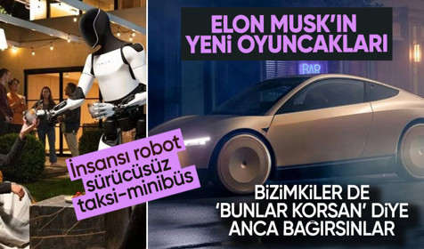Elon Musk teknoloji dünyasında yeni bir çağ açıyor: Geleceğin araçlarını ve her şeyi yapabilen robotları tanıttı!