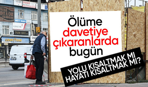 Ankara'da onarım nedeniyle kapalı üst geçidi vatandaşlar kullanmaya devam ediyor