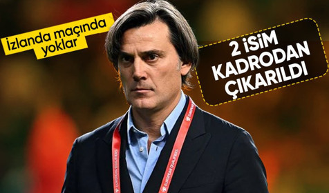 Milli Takım'da 2 isim İzlanda maçı öncesi kadrodan çıkarıldı