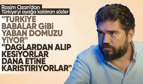 Rasim Ozan Kütahyalı'dan domuz eti iddiası: Türkiye babalar gibi yiyor