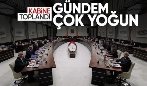 Cumhurbaşkanlığı Kabinesi 2 hafta sonra toplandı! Gündem çok yoğun