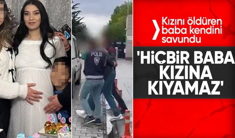 Kızını bıçaklayarak öldüren baba kendini savundu: Hiçbir baba kızına kıyamaz