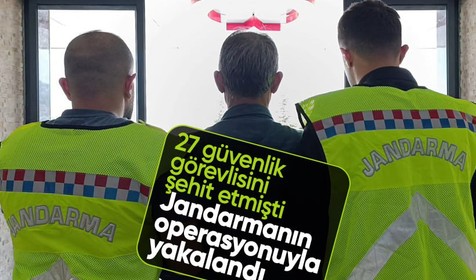 Tunceli İl Jandarma komutanlığından büyük operasyon: 27 güvenlik personelini şehit eden terörist yakalandı