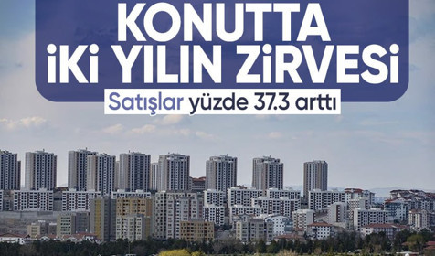TÜİK konut satışları rakamlarını açıkladı: Bir senede yüzde 37.3!