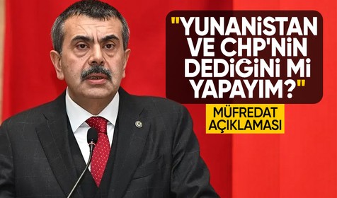 Milli Eğitim Bakanı Yusuf Tekin'den müfredat açıklaması