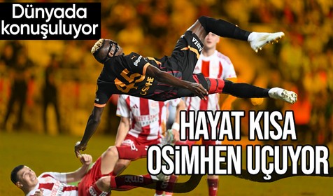 Dünya, Osimhen'in röveşata golünü konuşuyor: Flaş adaylık iddiası