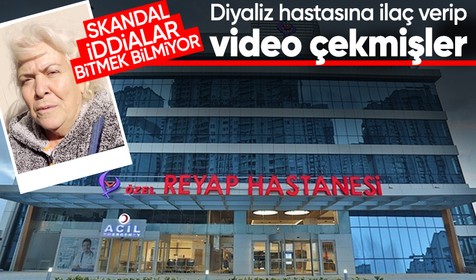 Yenidoğan Çetesi'nin skandalları bitmiyor: Kapatılan hastanede diyaliz hastasına ilaç verip video çekmişler