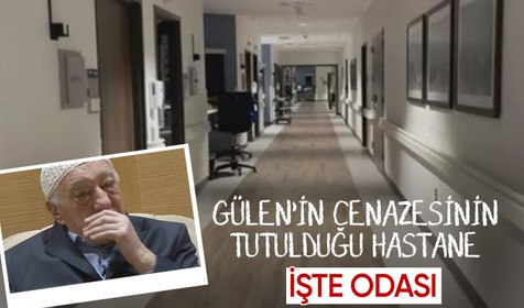 FETÖ elebaşı Gülen'in cenazesinin tutulduğu hastane! İşte odası