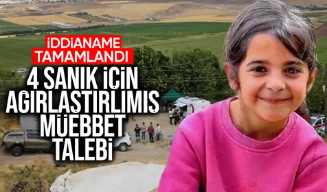 Narin Güran cinayeti soruşturmasında iddianame tamamlandı: Dört sanık için ağırlaştırılmış müebbet talebi