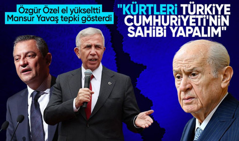 Bahçeli'nin 'Öcalan' çağrısı | Mansur Yavaş tepki gösterdi, Özgür Özel el yükseltti
