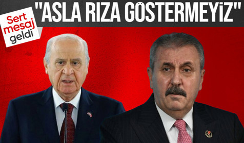 BBP Lideri Destici'den Bahçeli'nin "Öcalan" çağrısına tepki: Asla rıza göstermeyiz