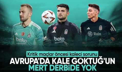 Beşiktaş'ın kalesi tehlikede: Gözler Göktuğ Baytekin'de