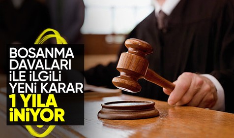 Meclis'te boşanma davaları ile ilgili yeni karar! "Süre 1 yıla indirilecektir"