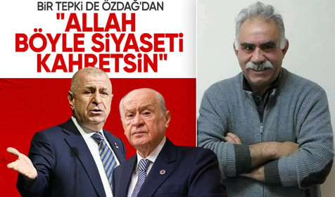 Ümit Özdağ'dan Devlet Bahçeli'nin Öcalan çıkışına tepki: Allah böyle siyaseti kahretsin
