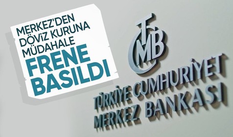 Merkez Bankası'ndan döviz alımlarına müdahale