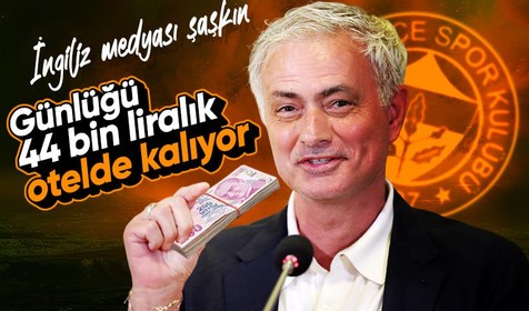 Mourinho'nun yaşamı İngiliz'leri şaşırttı: Lüks otel hayatı gündem oldu!