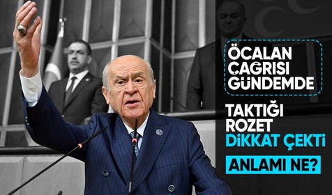 Terörist Öcalan için çağrısı gündemde! Devlet Bahçeli'nin o konuşmayı yaparken taktığı rozetin anlamı ne?