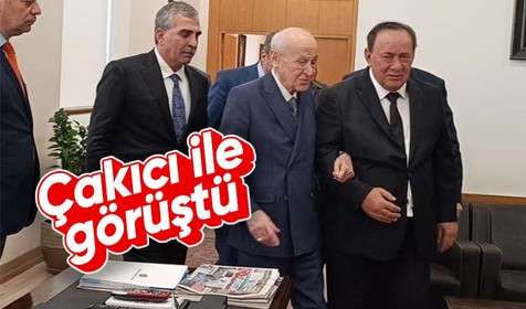 Devlet Bahçeli, Alaattin Çakıcı ile görüştü