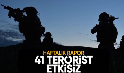 MSB 41 teröristin etkisiz hale getirildiğini açıkladı: 'Bedelini ağır ödeyecekler!'